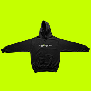 embroidered kryptogram hoodie