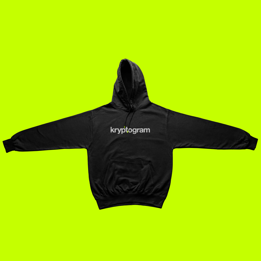 embroidered kryptogram hoodie